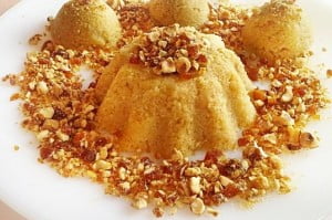 Fındık krokanlı irmik helvası tarifi