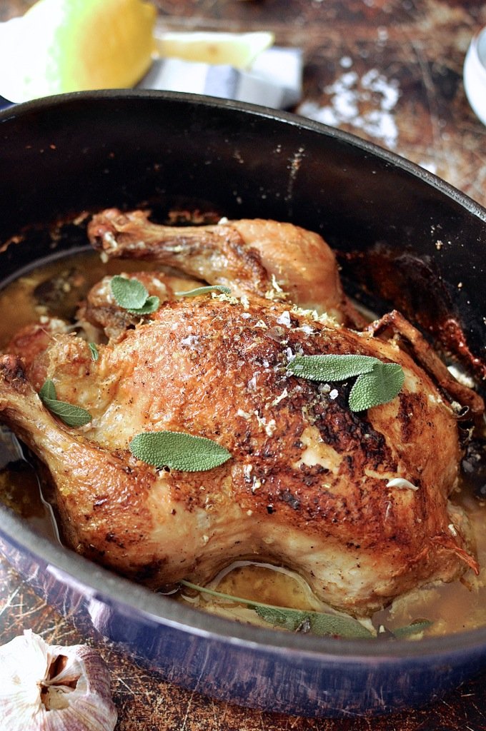 Пилето в мляко на Джейми Оливър 1 Chicken in Milk 1448