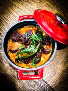 Нашите клиенти 39 Запечен боб в касеролка LAVA