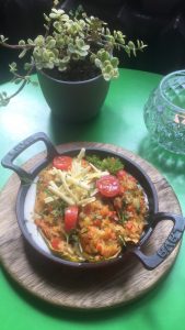 Пълнени тиквички с ориз зеленчици и сос бешамел 3